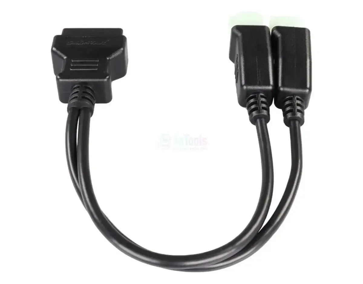 OBDSTAR (M005) | Kawasaki 4+6 pines OBD – 16 pines OBD2 Cable adaptador | Motocicleta