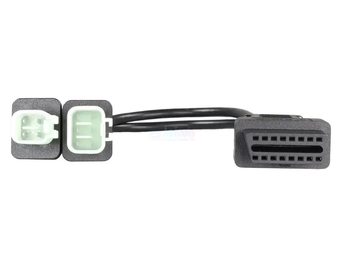 OBDSTAR (M005) | Kawasaki 4+6 pines OBD – 16 pines OBD2 Cable adaptador | Motocicleta