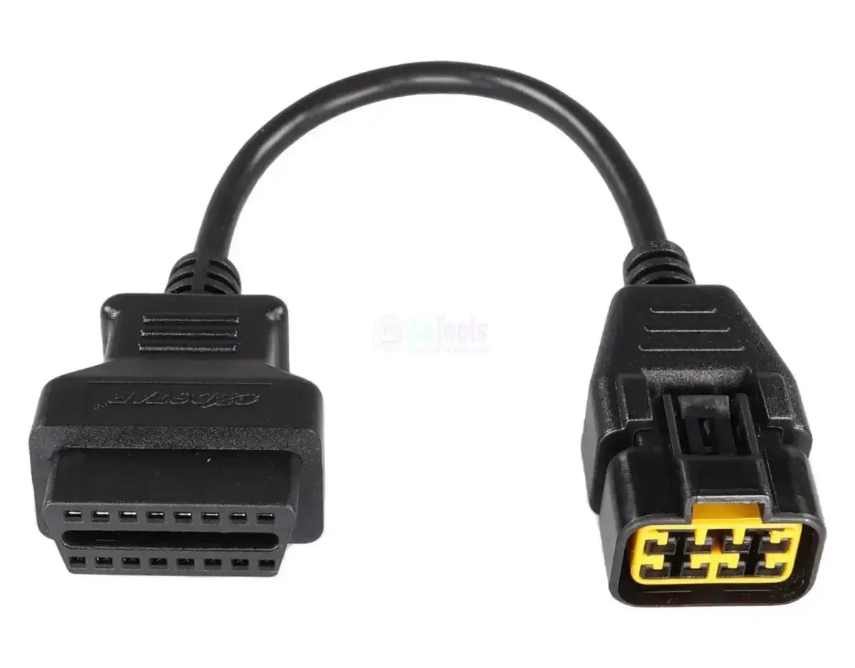 OBDSTAR (M011) | Kawasaki 8 pines OBD – 16 pines OBD2 Cable adaptador | Motocicleta