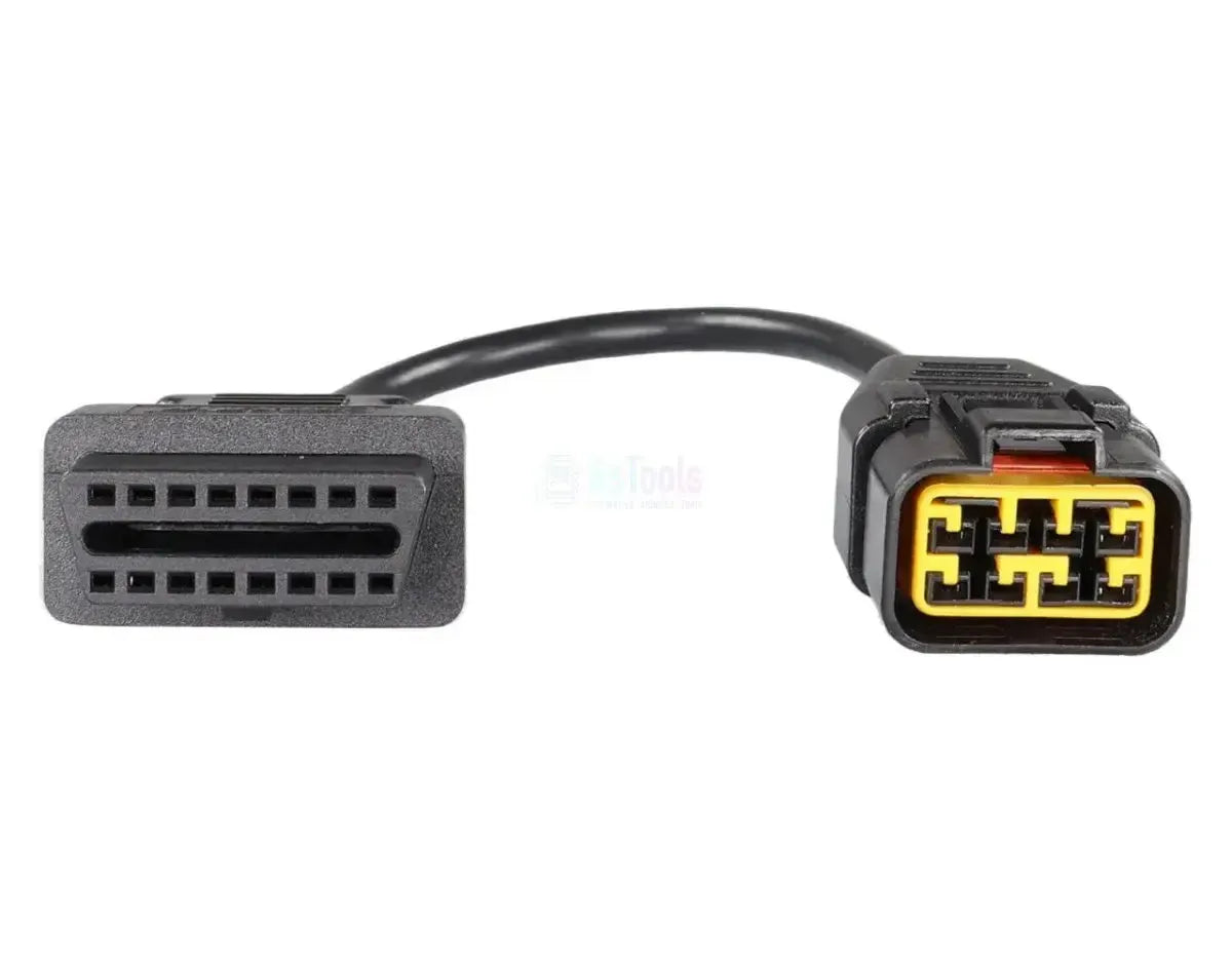 OBDSTAR (M011) | Kawasaki 8 pines OBD – 16 pines OBD2 Cable adaptador | Motocicleta