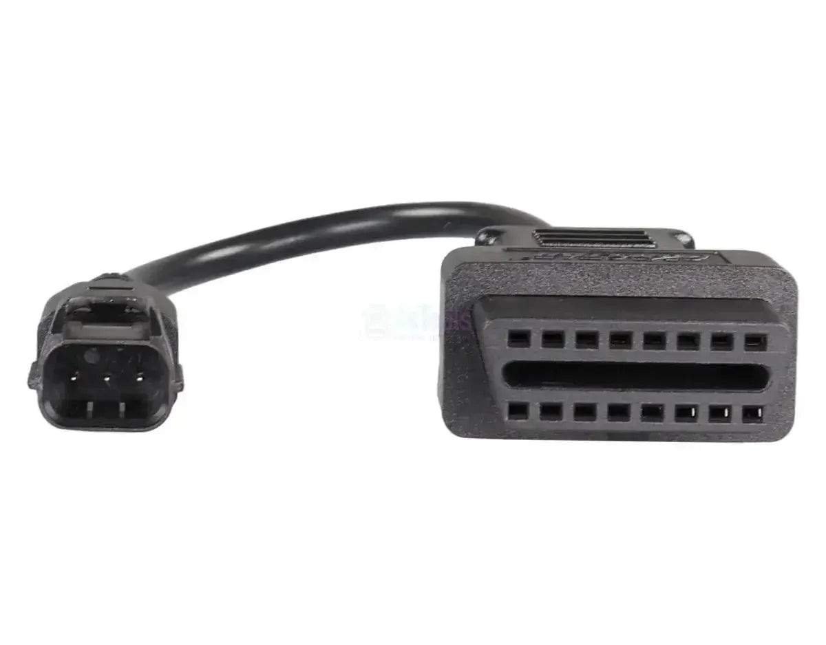 OBDSTAR (M027) | Kymco/Kawasaki 3 pines OBD – 16 pines OBD2 Cable adaptador | Motocicleta
