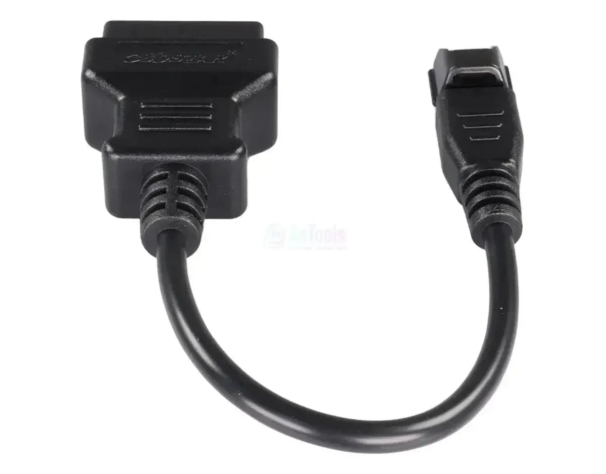 OBDSTAR (M027) | Kymco/Kawasaki 3 pines OBD – 16 pines OBD2 Cable adaptador | Motocicleta