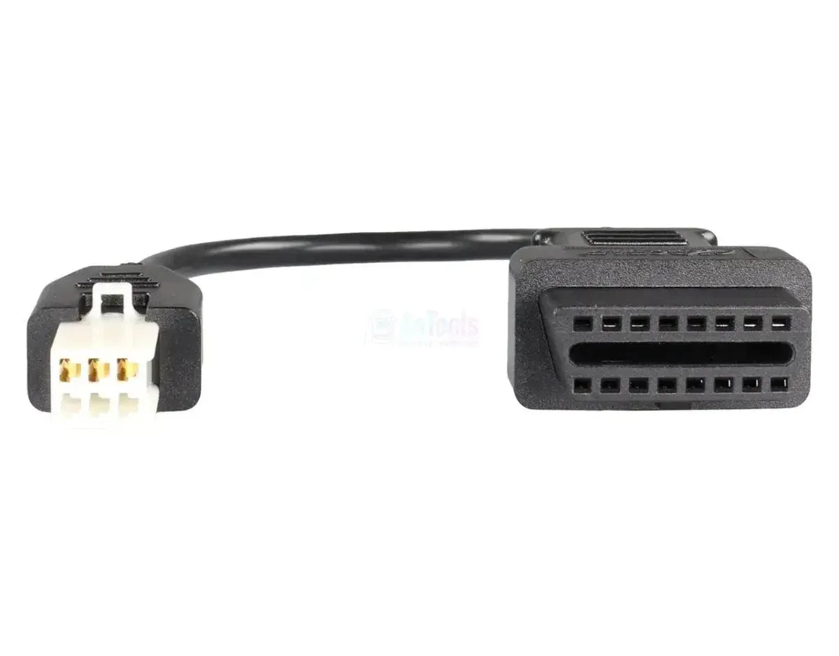 OBDSTAR (M045) | Cable adaptador Shineray 6 pines OBD – 16 pines OBD2 | Motocicleta