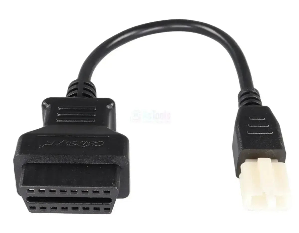 OBDSTAR (M024) | SYM 3 pines OBD – 16 pines OBD2 Cable adaptador | Motocicleta