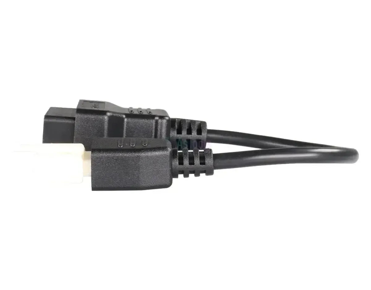 OBDSTAR (M024) | SYM 3 pines OBD – 16 pines OBD2 Cable adaptador | Motocicleta