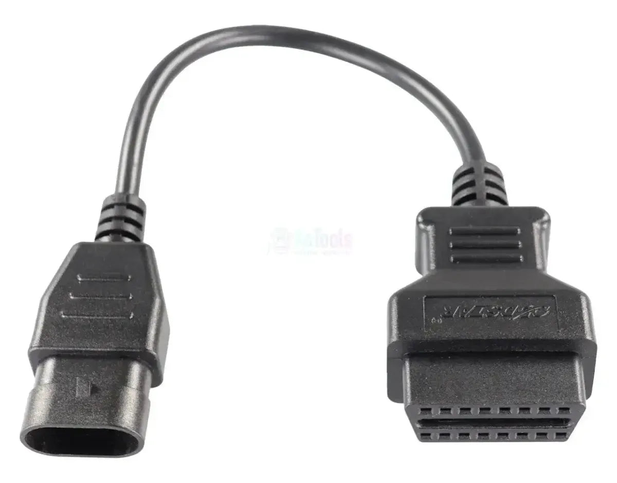 OBDSTAR (M004) | Cable adaptador universal de 3 pines OBD a 16 pines OBD2 | Ciclo ligero/Motocicleta