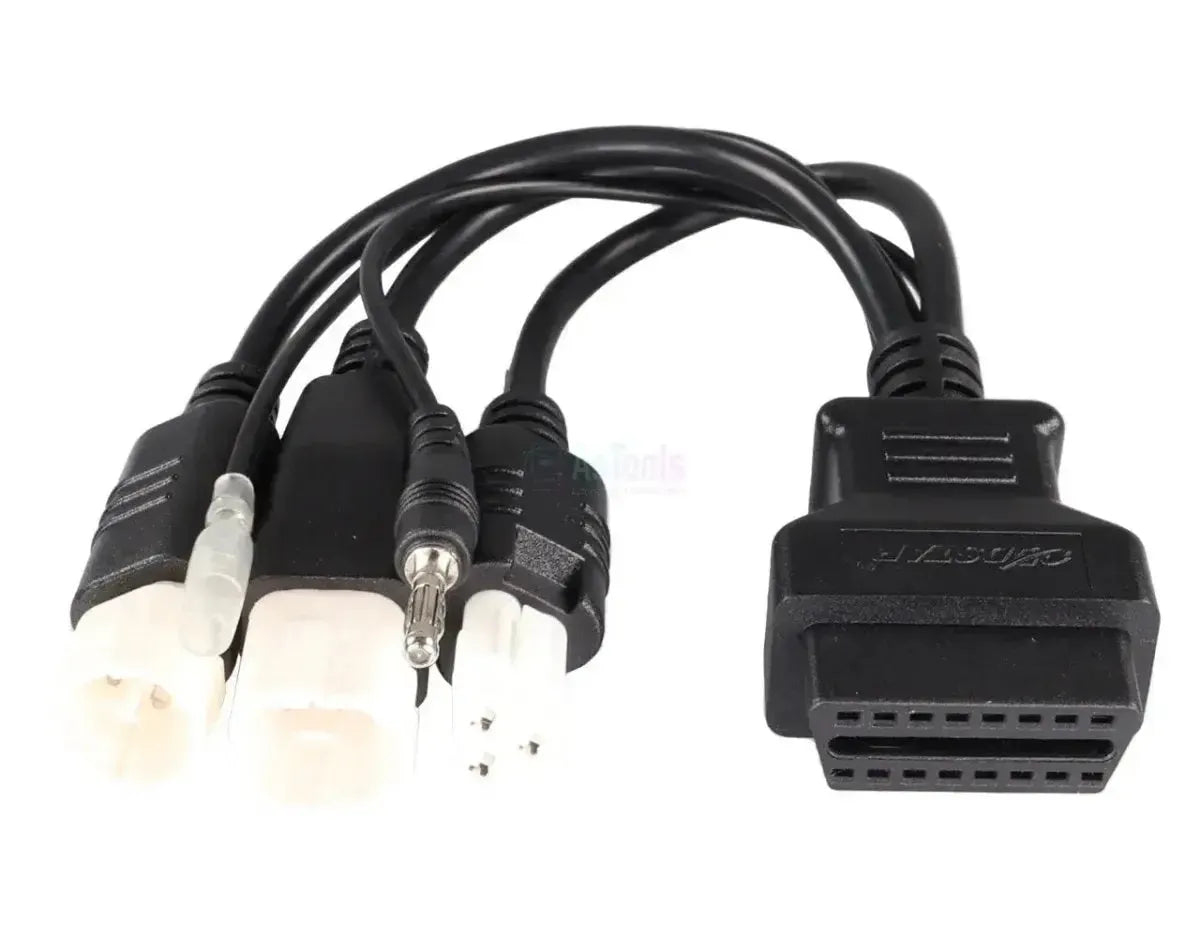 OBDSTAR (M018A) | Yamaha 3+3+4 pines OBD – 16 pines OBD2 Cable adaptador | Motocicleta
