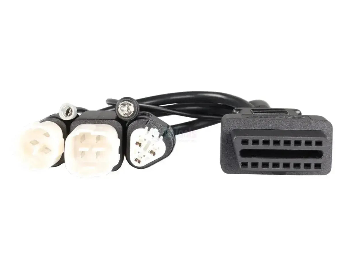 OBDSTAR (M018A) | Yamaha 3+3+4 pines OBD – 16 pines OBD2 Cable adaptador | Motocicleta