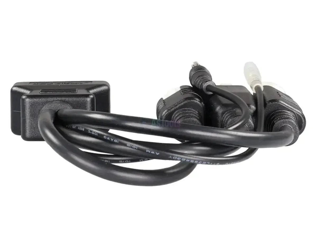OBDSTAR (M018A) | Yamaha 3+3+4 pines OBD – 16 pines OBD2 Cable adaptador | Motocicleta