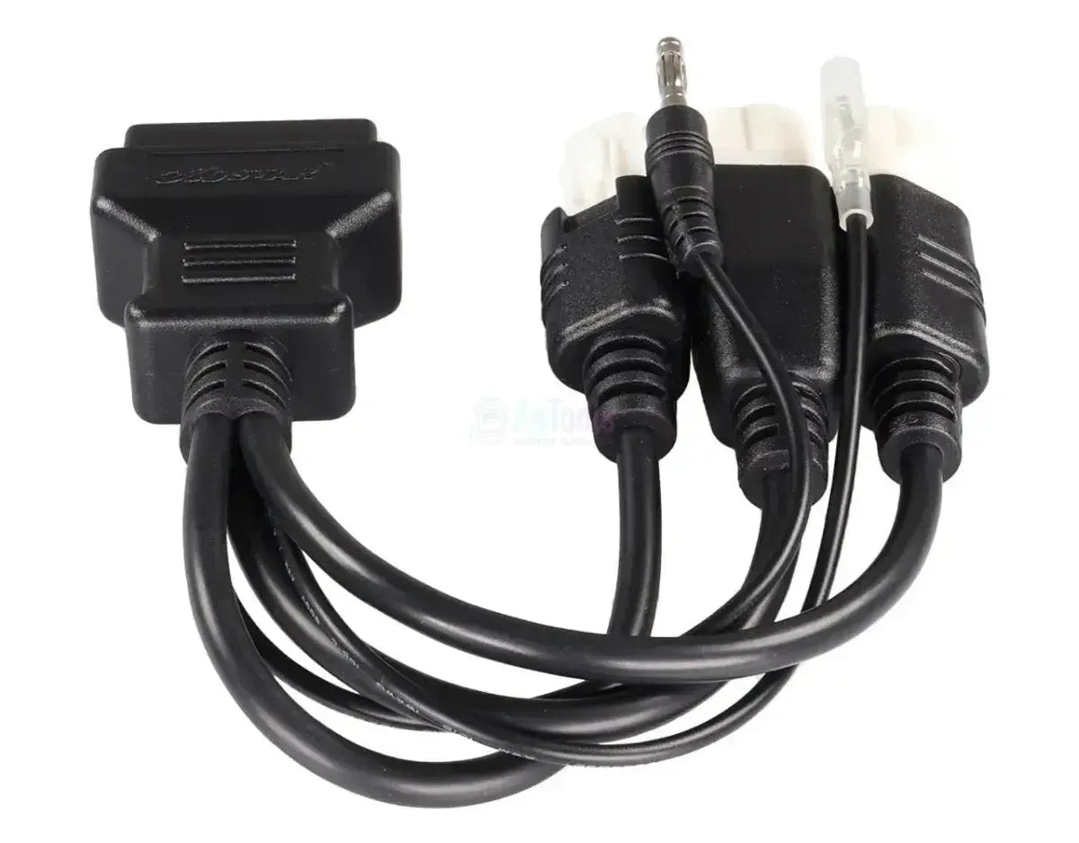 OBDSTAR (M018A) | Yamaha 3+3+4 pines OBD – 16 pines OBD2 Cable adaptador | Motocicleta