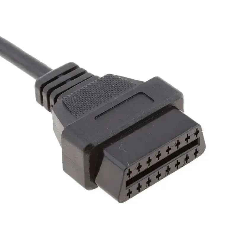 Porsche Cable adaptador de 19 pines a 16 pines OBD2 – Coche de pasajeros