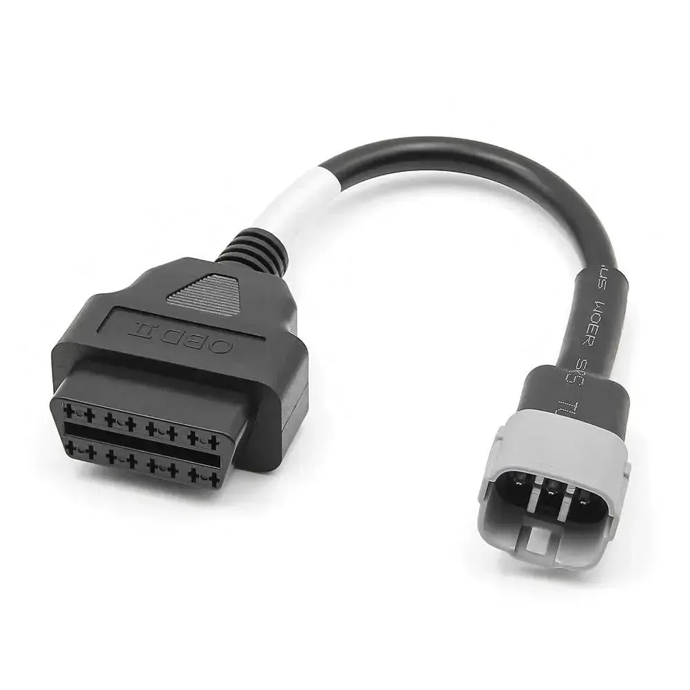 Cable adaptador Suzuki de 6 pines a 16 pines OBD2 – Motocicleta