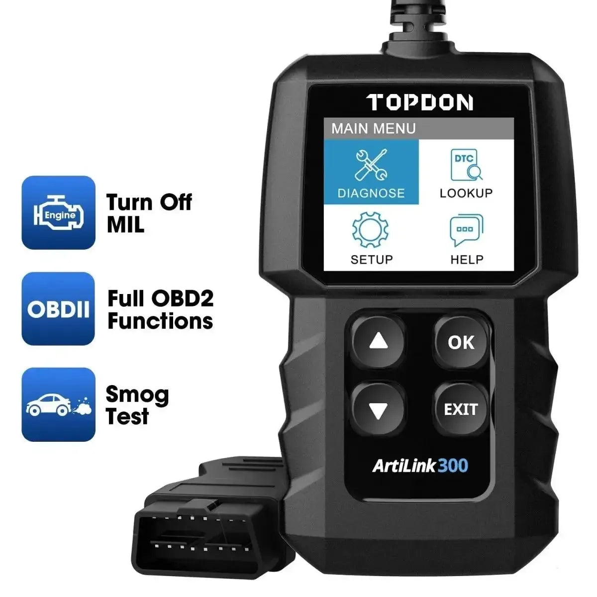 Topdon ArtiLink AL300 Coche Foutcodelezer