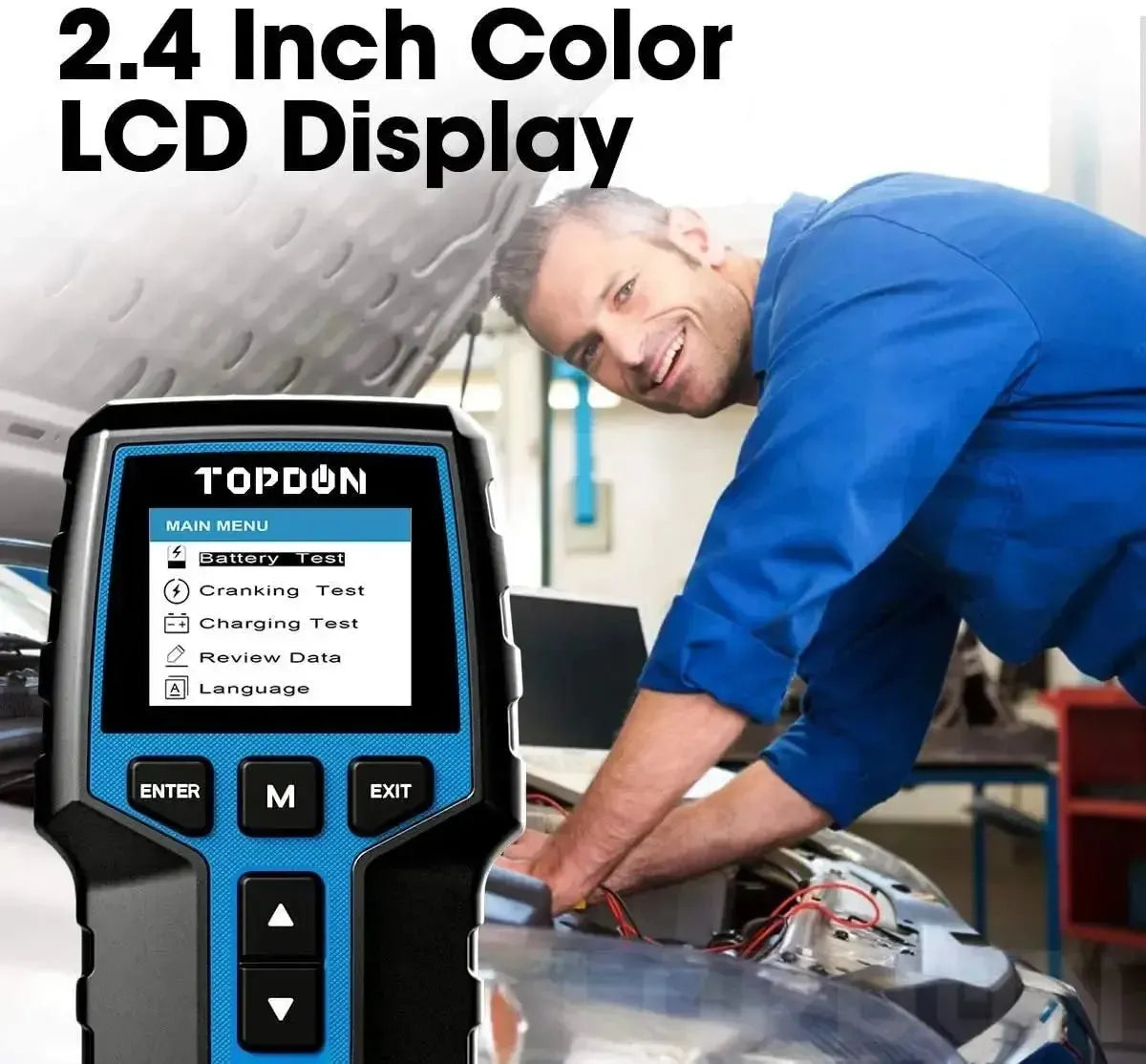 Topdon BT200 | Probador de baterías