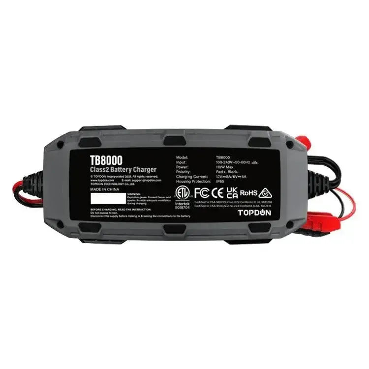 Topdon TB8000 | Cargador de mantenimiento