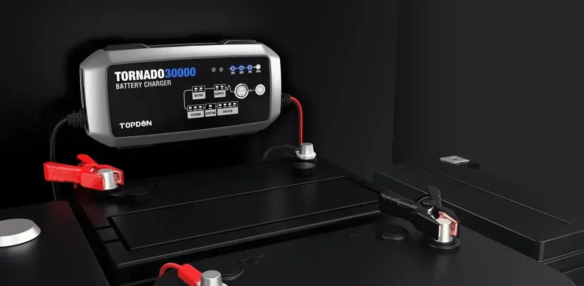 Topdon Tornado T30000 | Cargador de mantenimiento