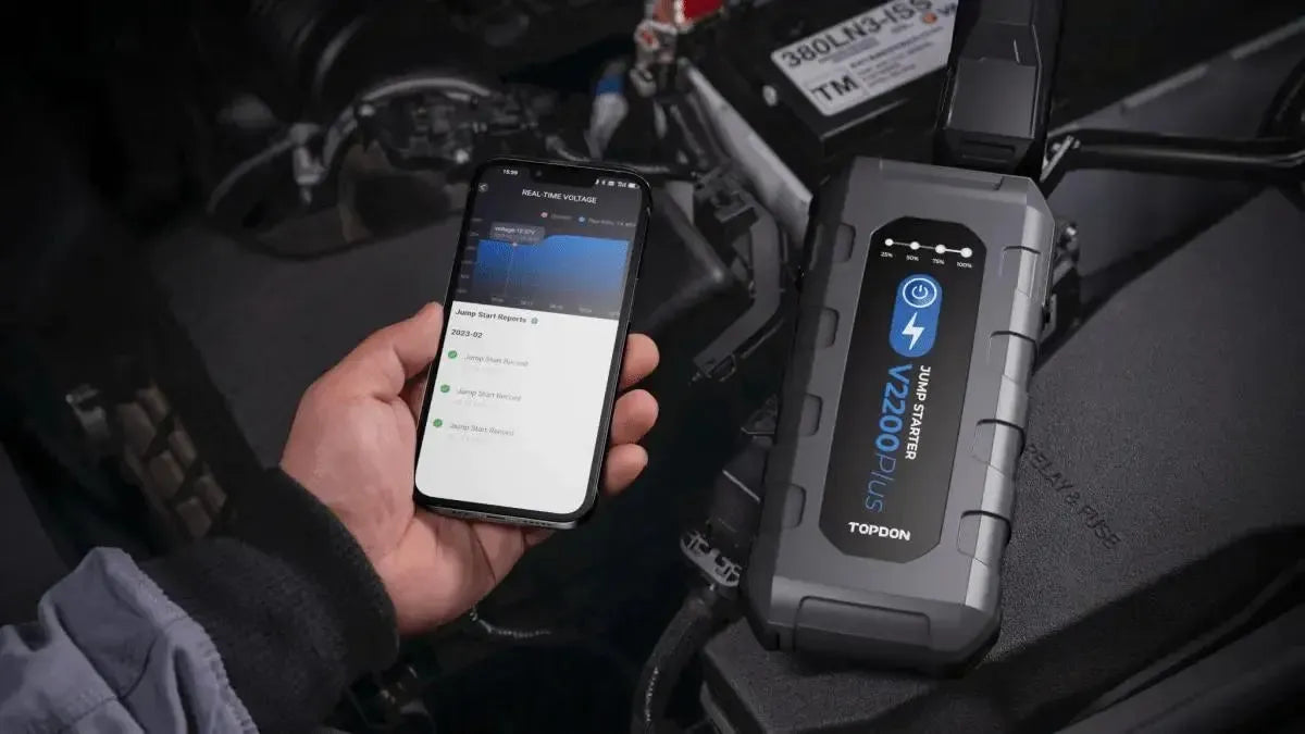Topdon V2200Plus | Arrancador de batería