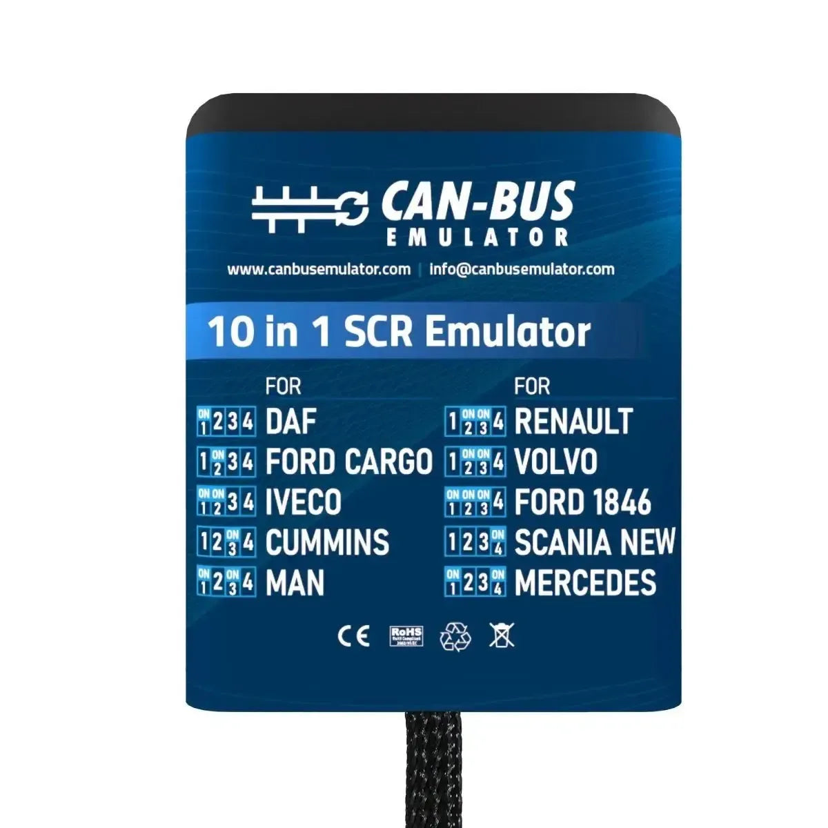 Emulador Universal 10En1 AdBlue (SCR) Euro 5 Camión