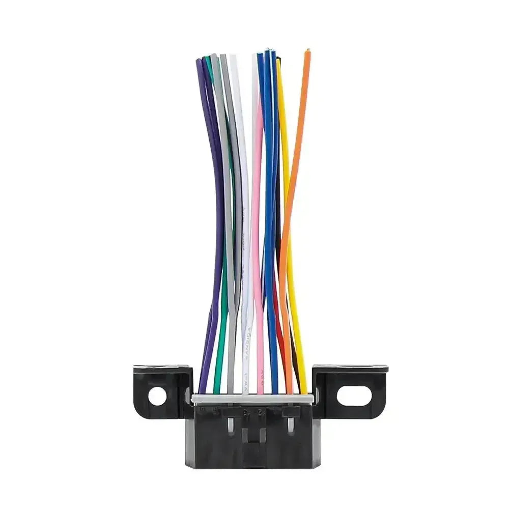 Puerto OBD2 universal de 16 pines (hembra) con 16 cables de extremo abierto - 10 cm
