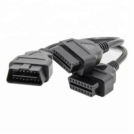 Cable divisor prolongador universal OBD2 de 16 pines, 2 piezas (30 cm)