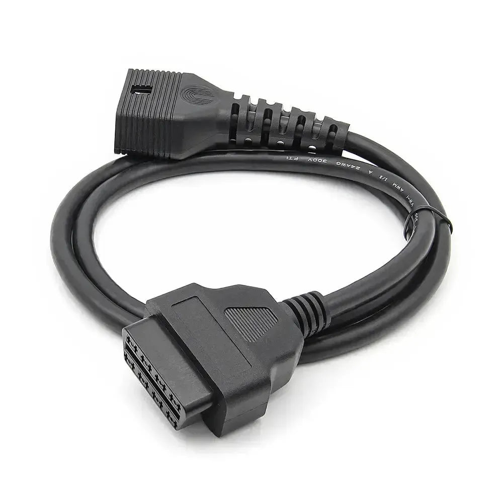 Universal (A0167) | Cable de extensión OBD2 de 16 pines (100 cm) | Interfaz