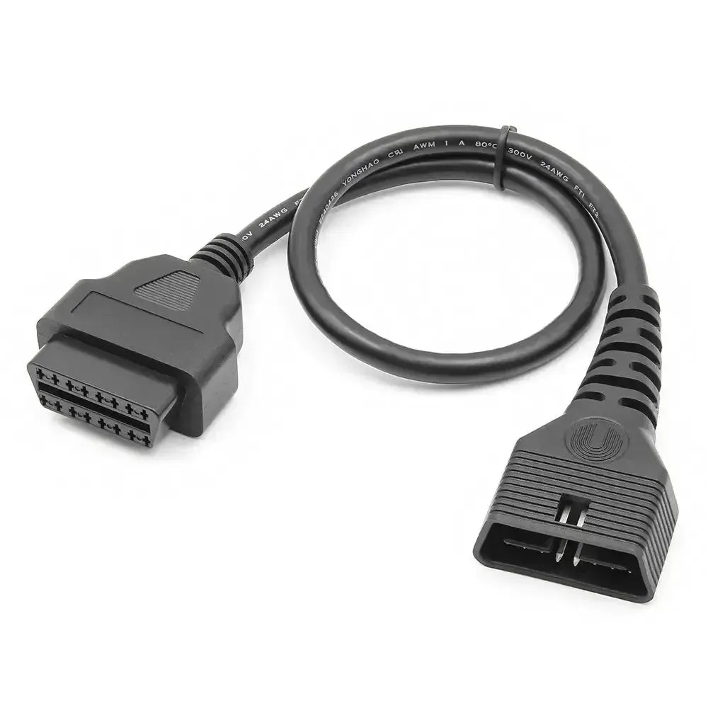 Universal (A0166) | Cable de extensión OBD2 de 16 pines (50 cm) | Interfaz
