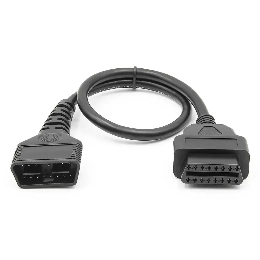 Universal (A0166) | Cable de extensión OBD2 de 16 pines (50 cm) | Interfaz