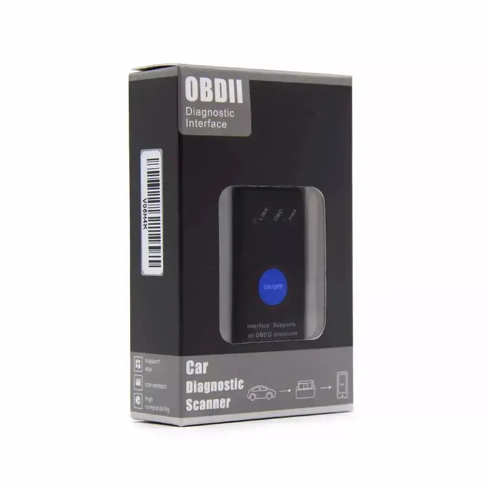 Interfaz Bluetooth 4.0 ELM327 Universal con Botón de Encendido/Apagado