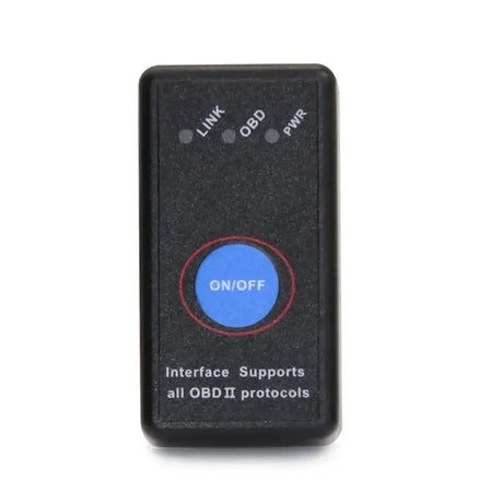 Interfaz Bluetooth 4.0 ELM327 Universal con Botón de Encendido/Apagado