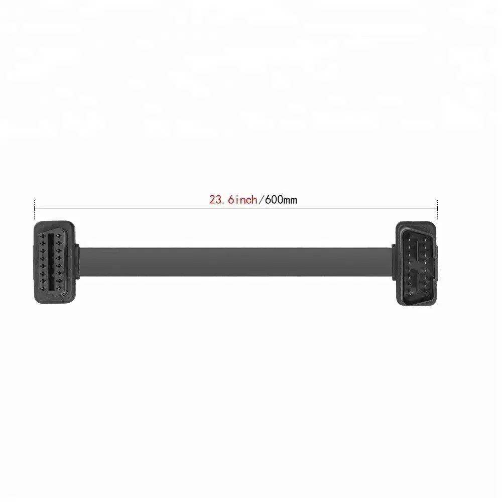 Universal (A0056) | Cable de extensión plano OBD2 de 16 pines (60 cm) | Interfaz