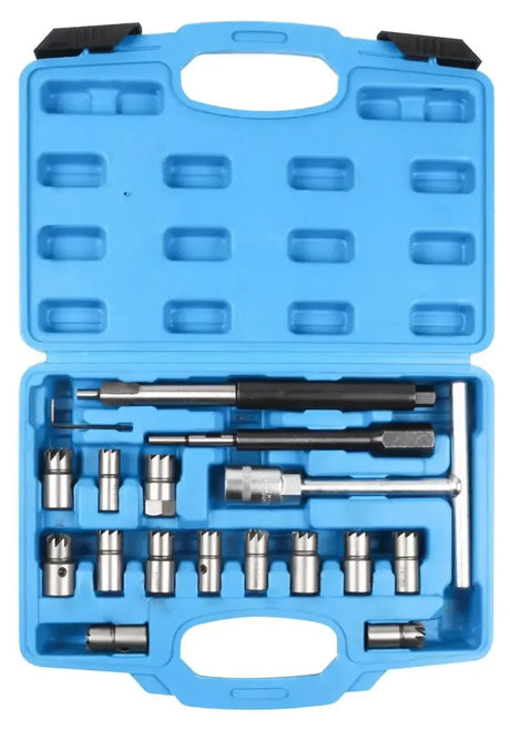 VT01765 Kit de mantenimiento de inyector diésel 17 piezas