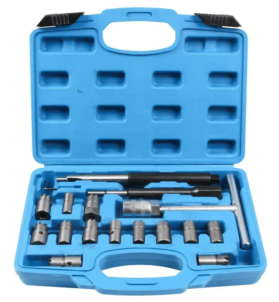 VT01765 Kit de mantenimiento de inyector diésel 17 piezas