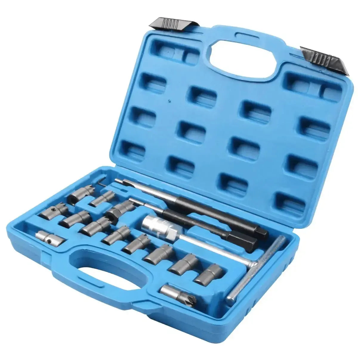 VT01765 Kit de mantenimiento de inyector diésel 17 piezas