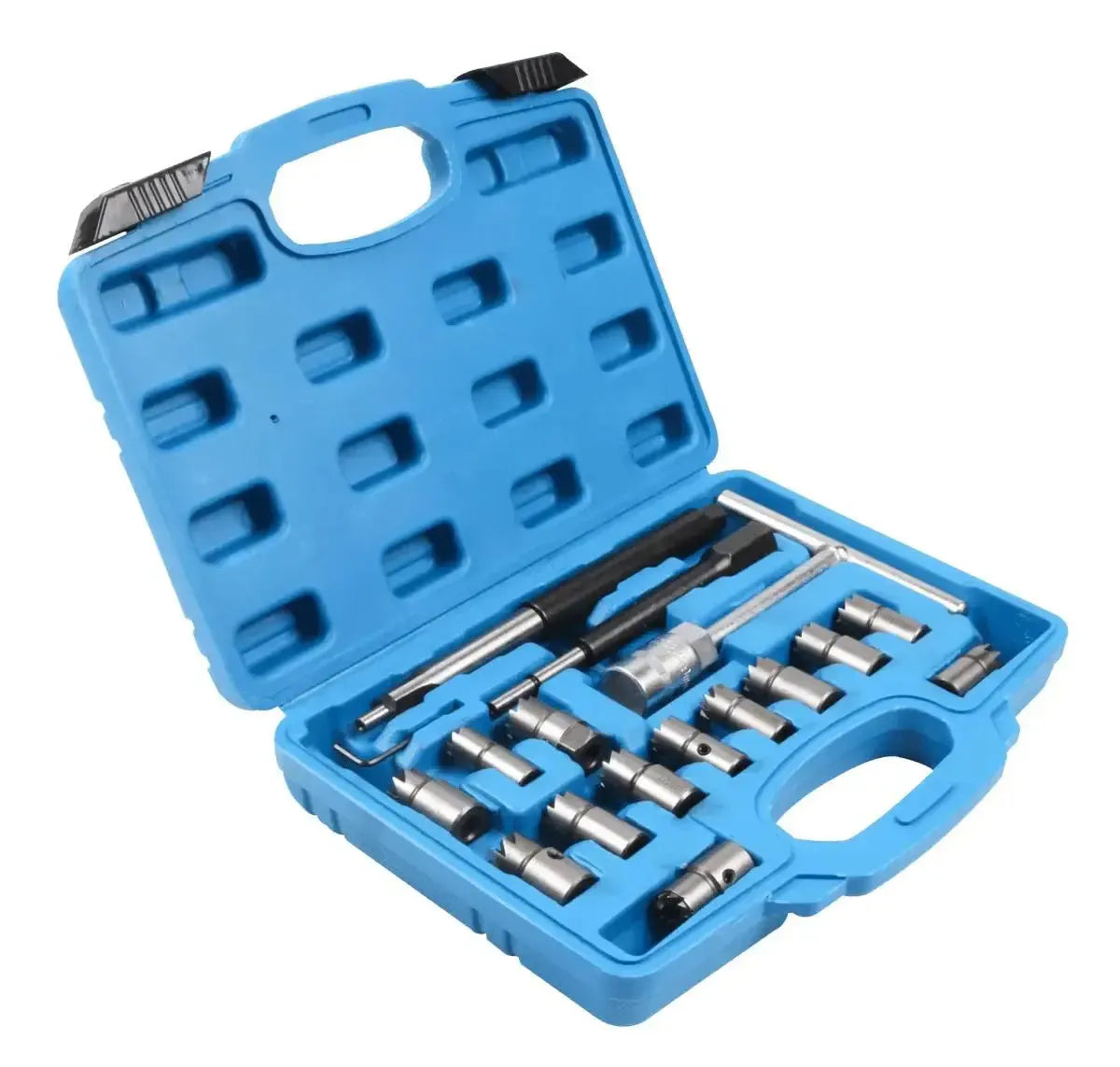 VT01765 Kit de mantenimiento de inyector diésel 17 piezas