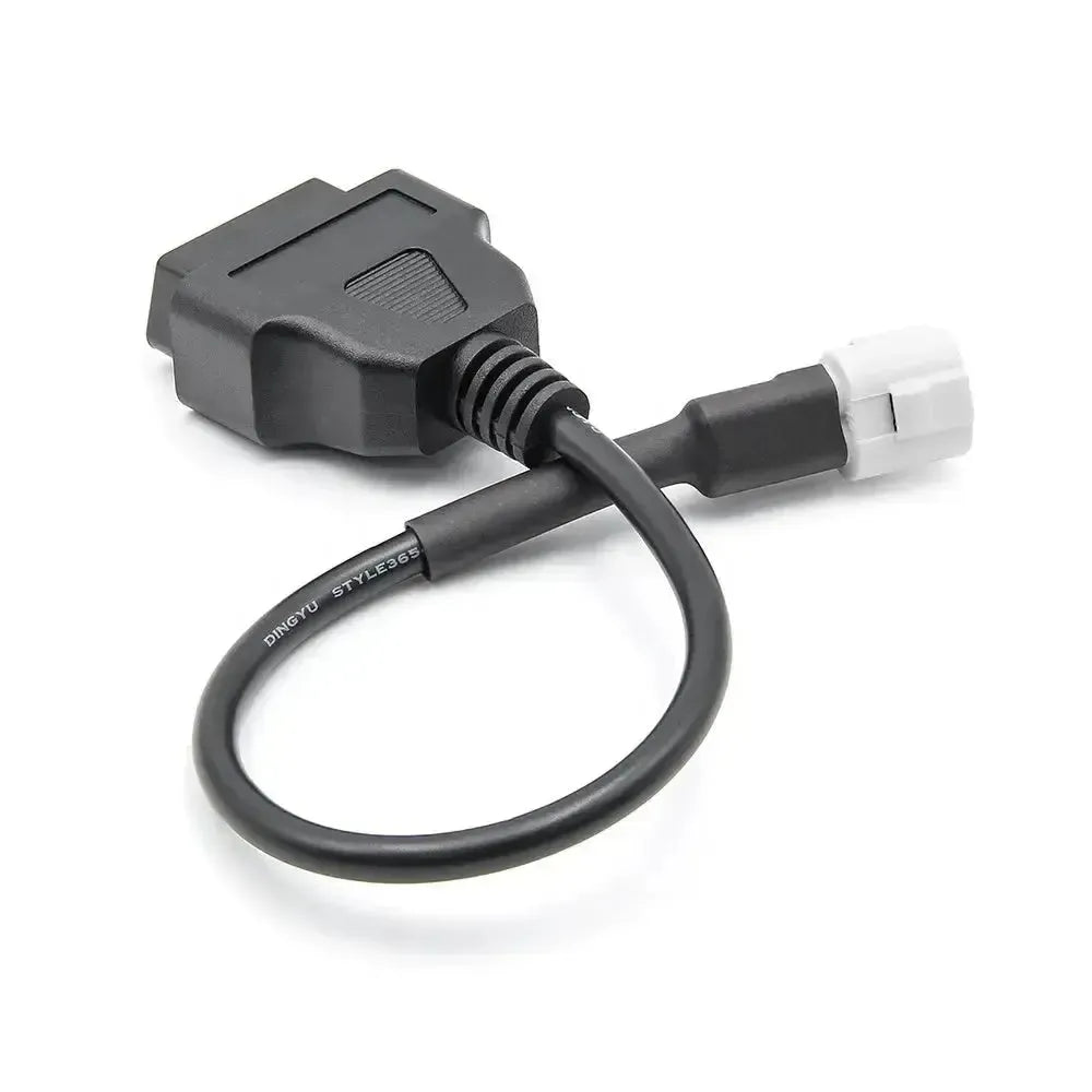 Yamaha cable adaptador de 3 pines a 16 pines OBD2 – Motocicleta
