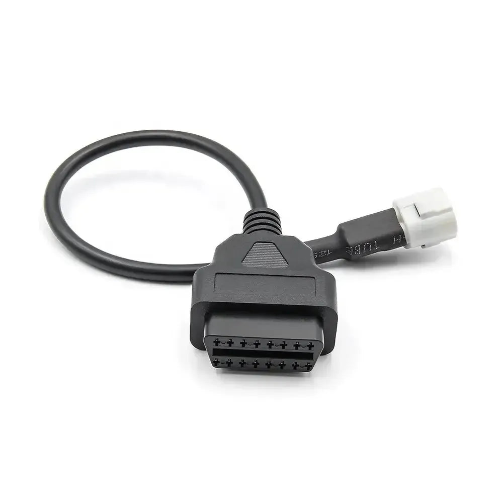 Yamaha cable adaptador de 3 pines a 16 pines OBD2 – Motocicleta