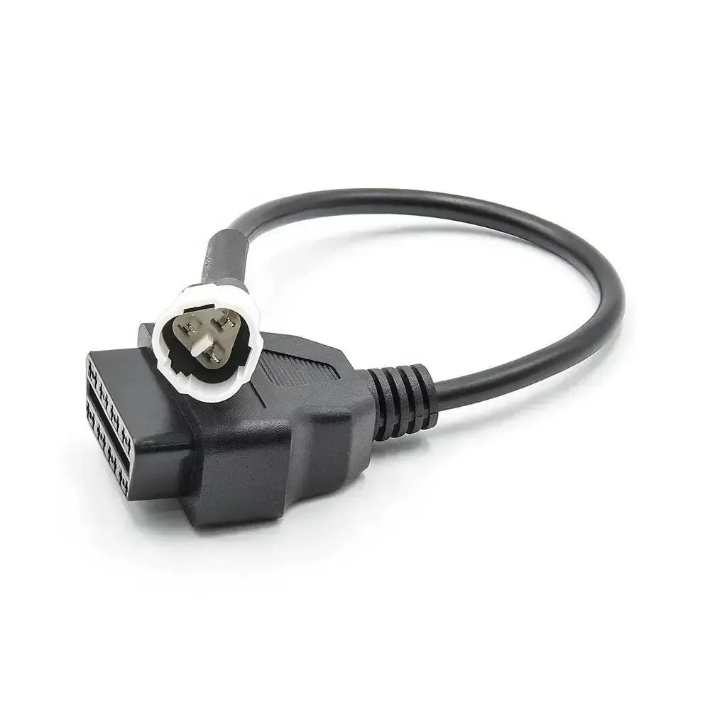 Yamaha cable adaptador de 3 pines a 16 pines OBD2 – Motocicleta