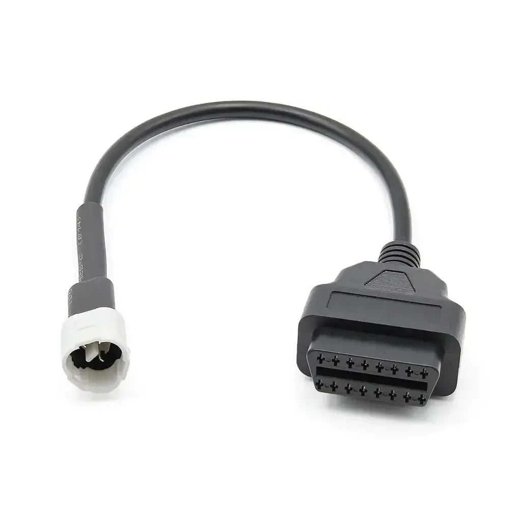 Yamaha cable adaptador de 3 pines a 16 pines OBD2 – Motocicleta