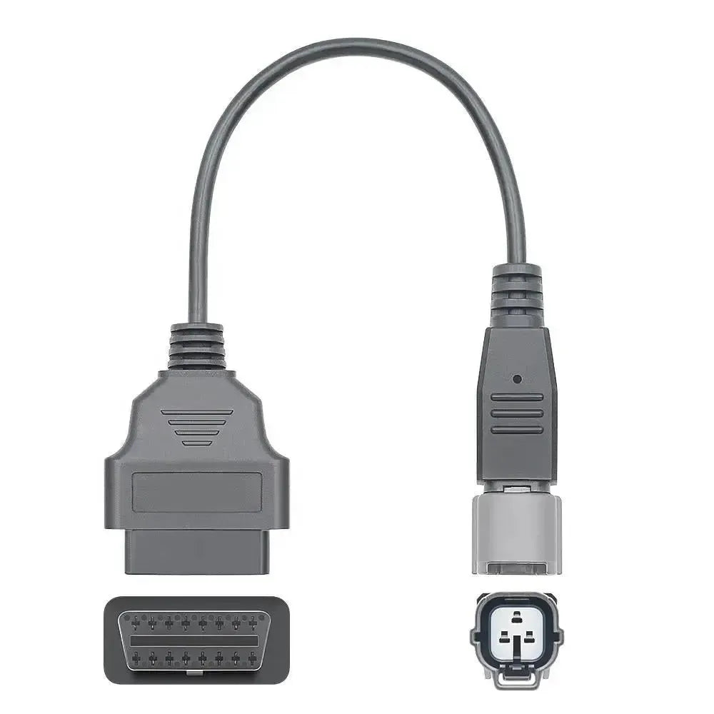 Yamaha cable adaptador de 3 pines a 16 pines OBD2 – Moto acuática