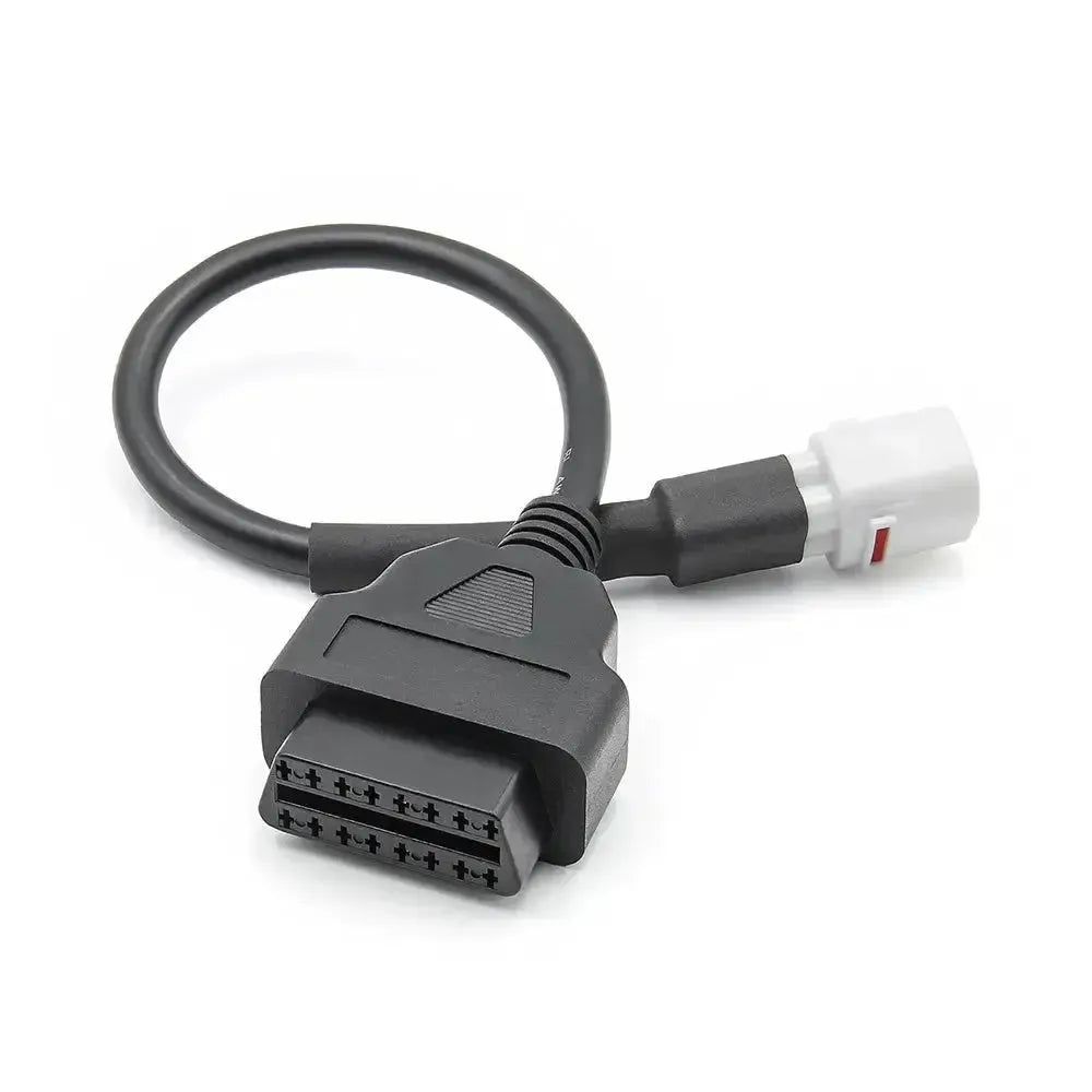 Yamaha cable adaptador de 4 pines a 16 pines OBD2 – Motocicleta