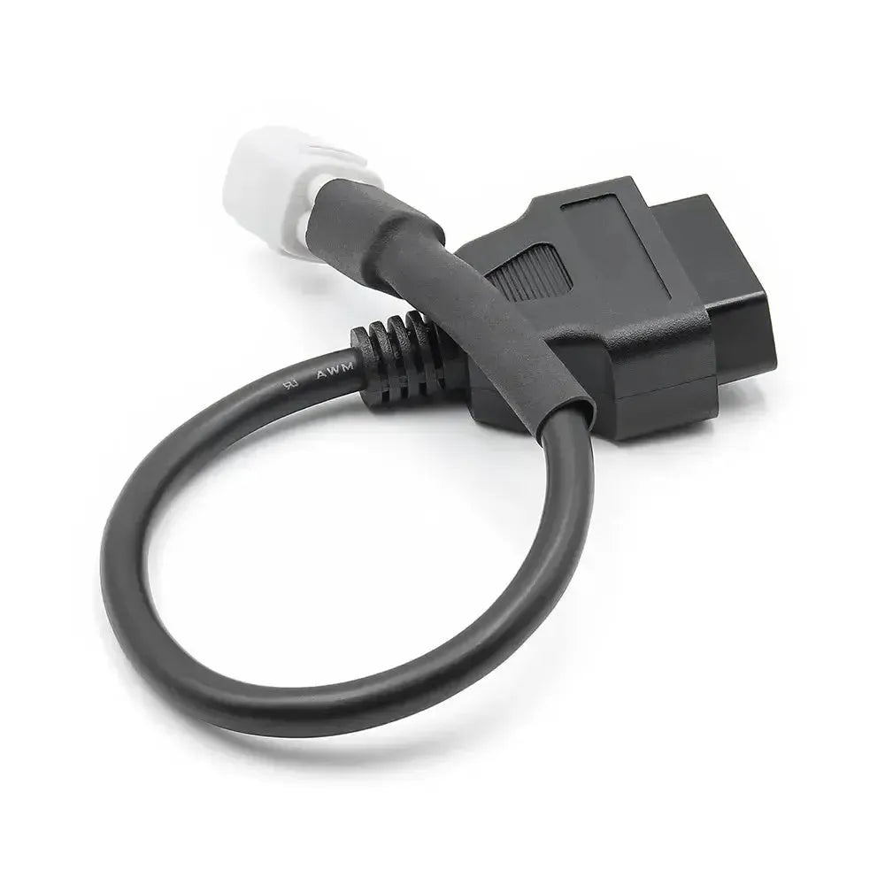 Yamaha cable adaptador de 4 pines a 16 pines OBD2 – Motocicleta