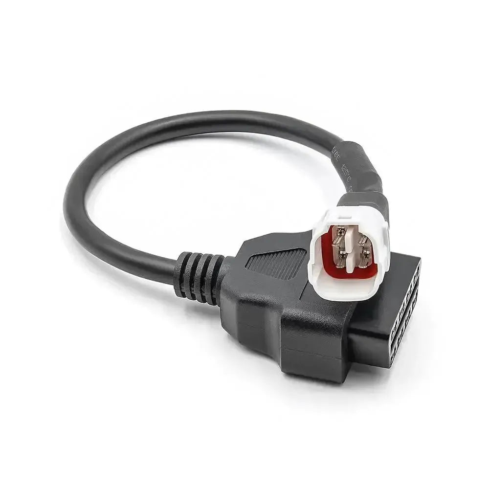 Yamaha cable adaptador de 4 pines a 16 pines OBD2 – Motocicleta