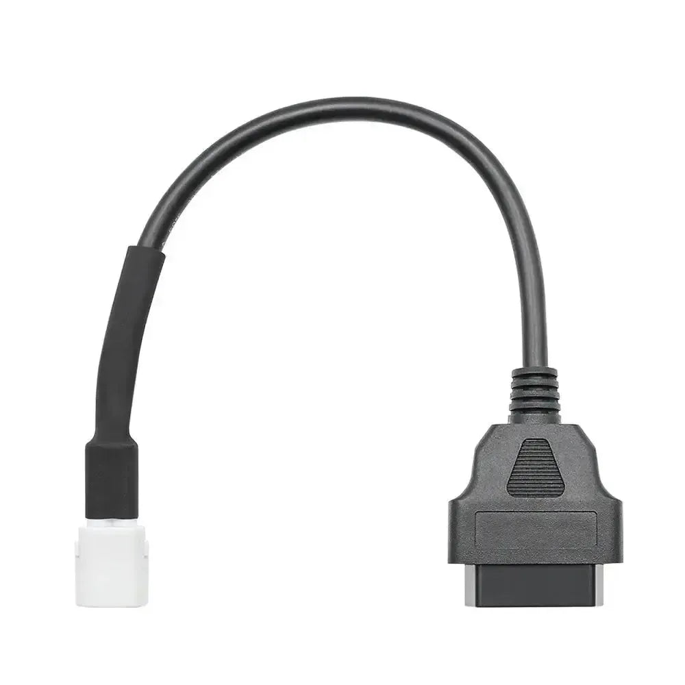 Yamaha cable adaptador de 4 pines a 16 pines OBD2 – Motocicleta